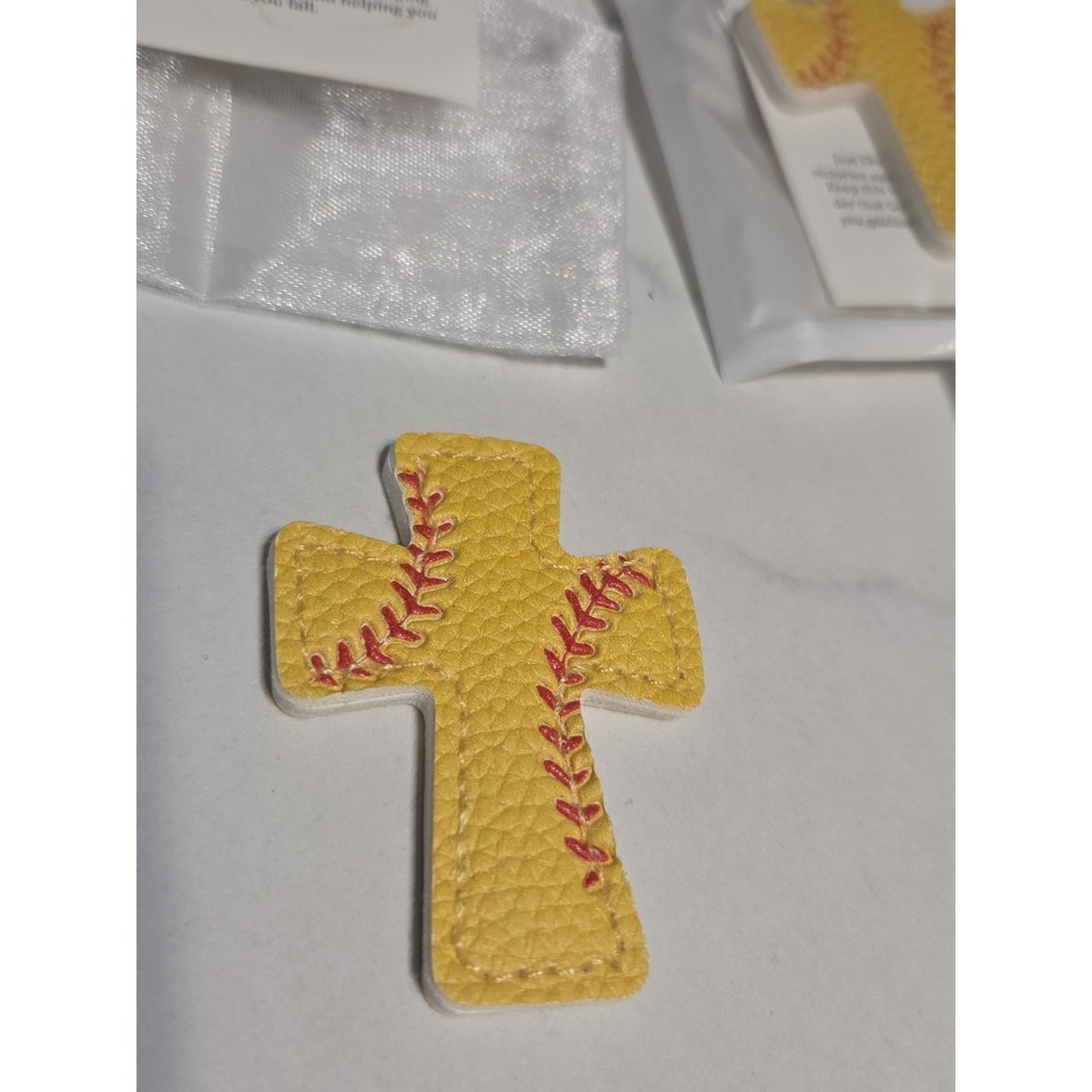 Lot of 12 Softball Pocket Blessing Cross Gift Sets Christian Coach Team Gifts